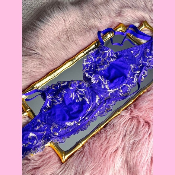 Blue/Purple Lace Bra 💙💜 - Picture 2 of 4